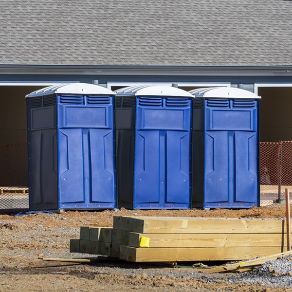 what is the maximum capacity for a single porta potty in Belle Isle Florida